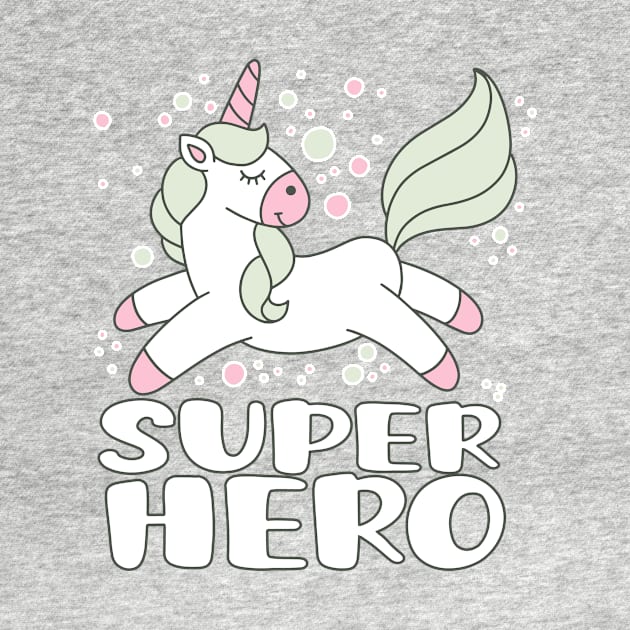 Super Hero Unicorn by Mashmuh